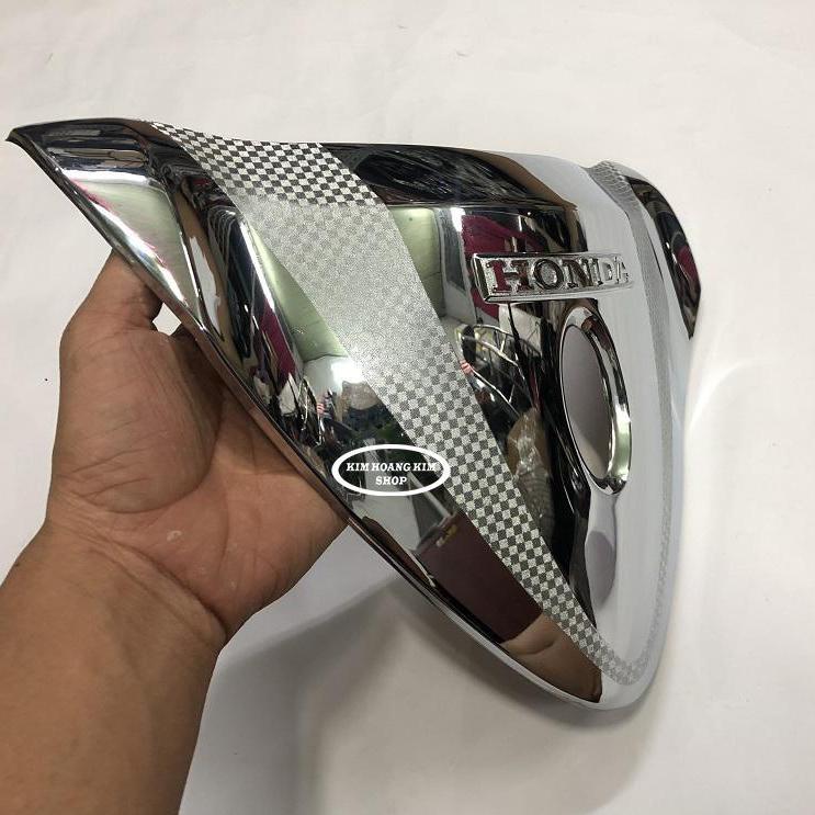 Ốp mặt nạ xi inox gắn sh mode