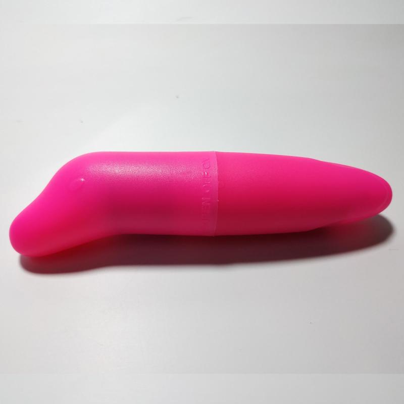 Bút massage mắt kiểu cá heo, kích thước mini du lịch, sự dụng pin. tặng 1 cặp pin