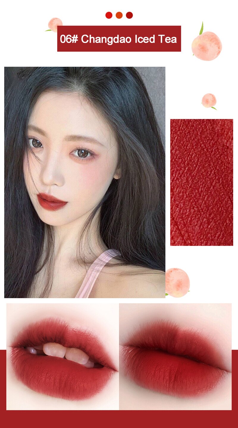 Son kem mờ lì Omga Peach