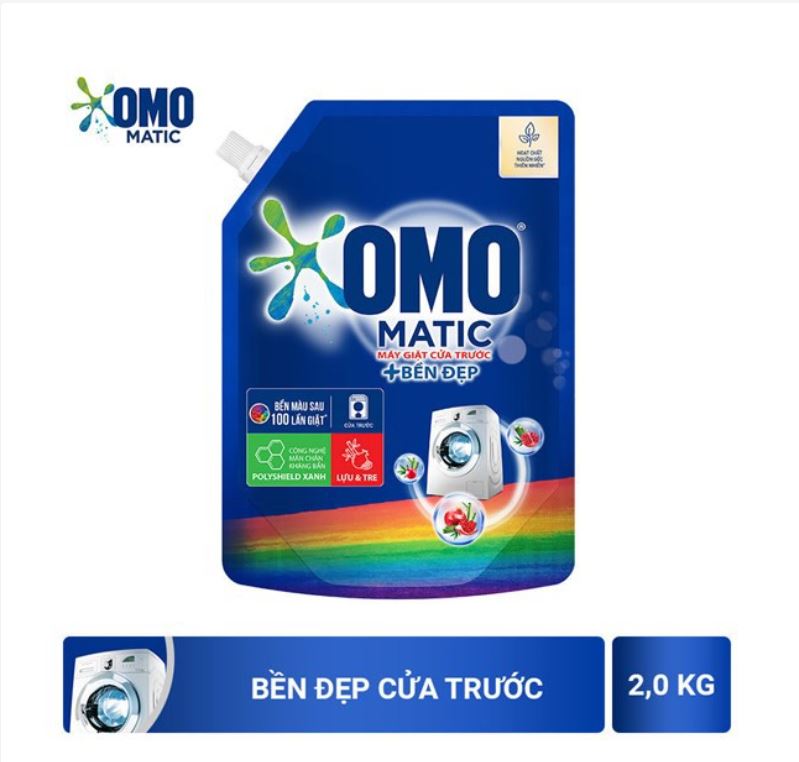 Combo 2 Túi Nước Giặt OMO Matic  2kg/2.2kg