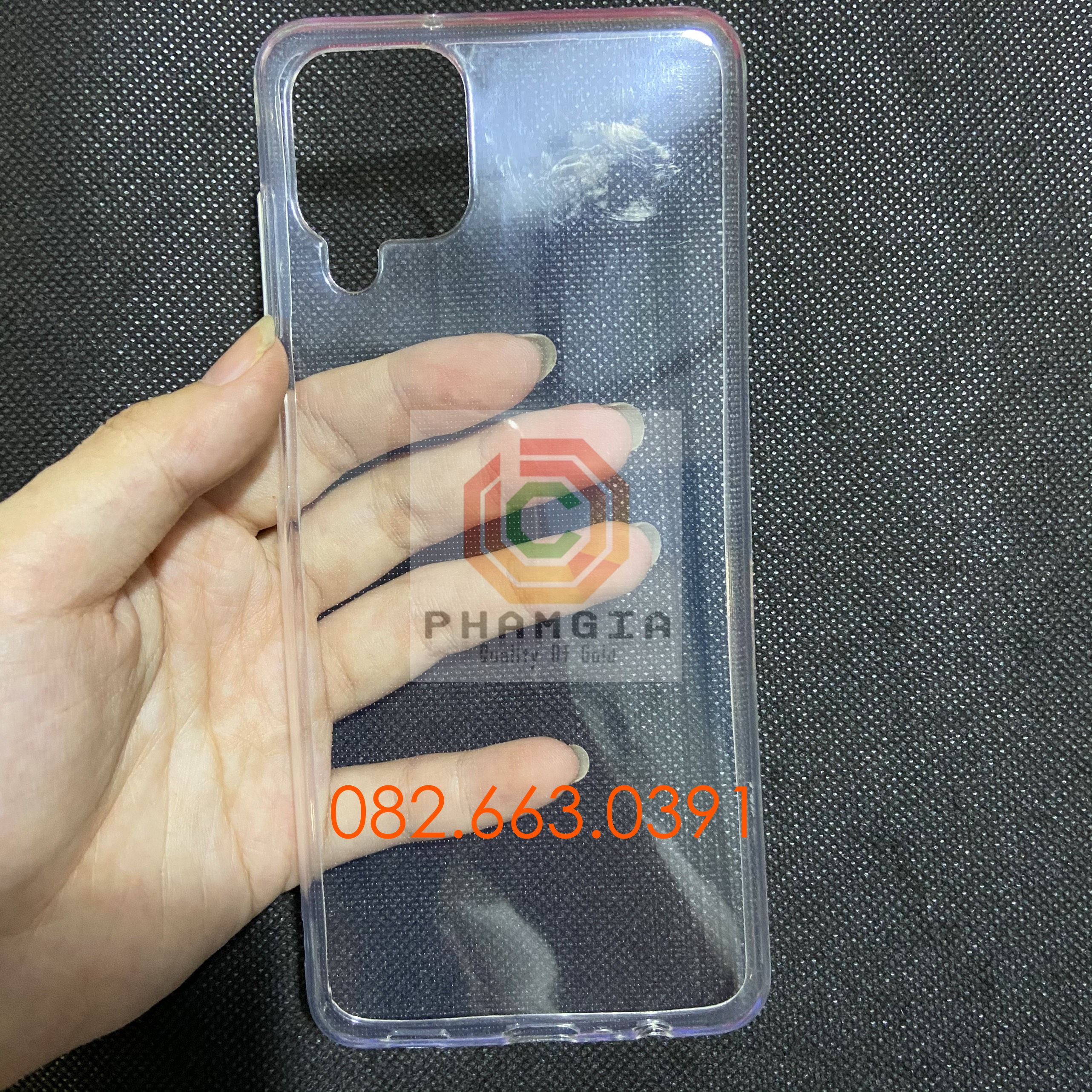 Ốp lưng Samsung A12 / A22  4G 5G / M32 dẻo trong