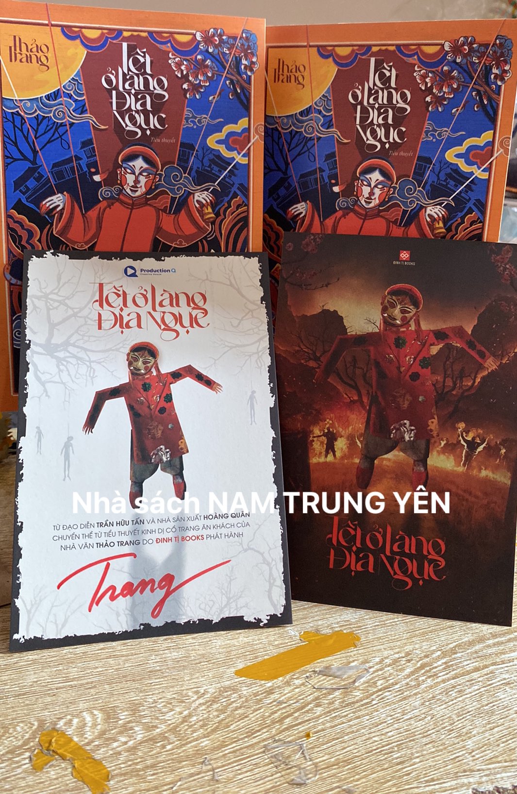 Sách - Tiểu thuyết kinh dị Việt Nam - Tết ở làng địa ngục - Thảo Trang