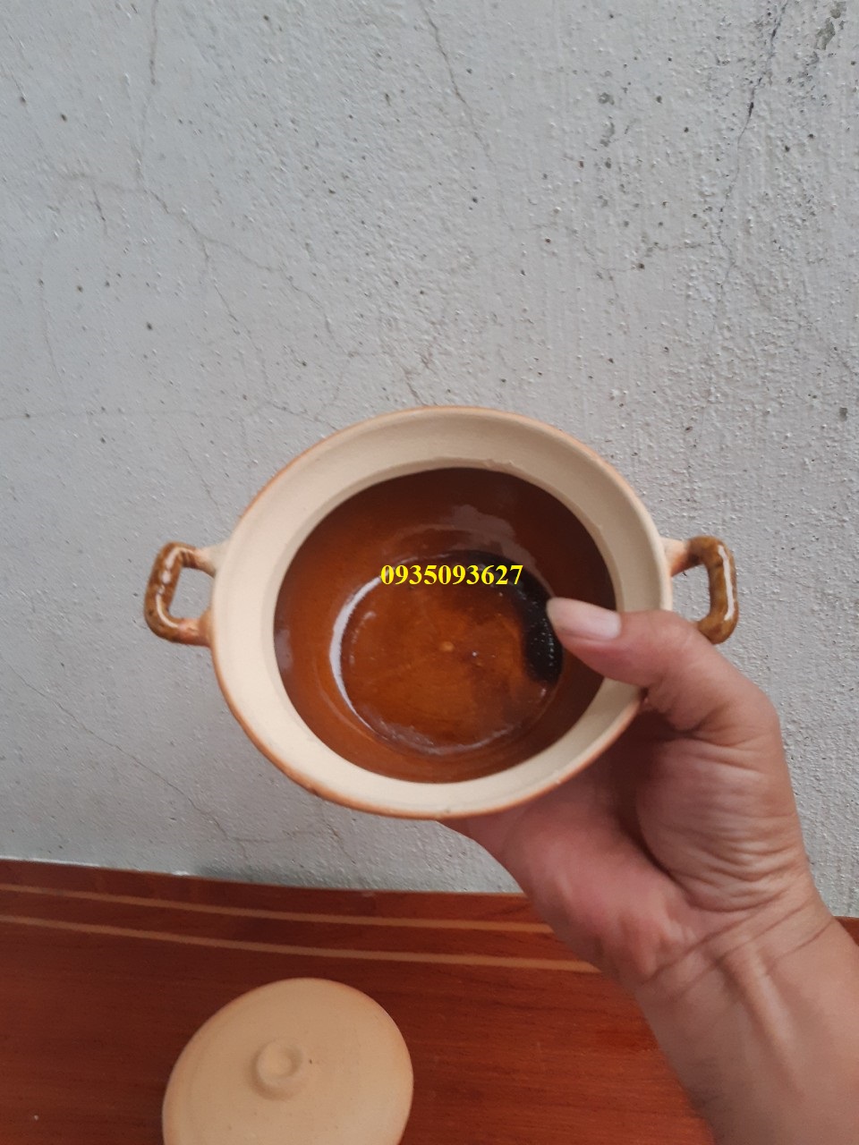 Nồi Đất Men Nhí 14* 5 cm ( không nấu )