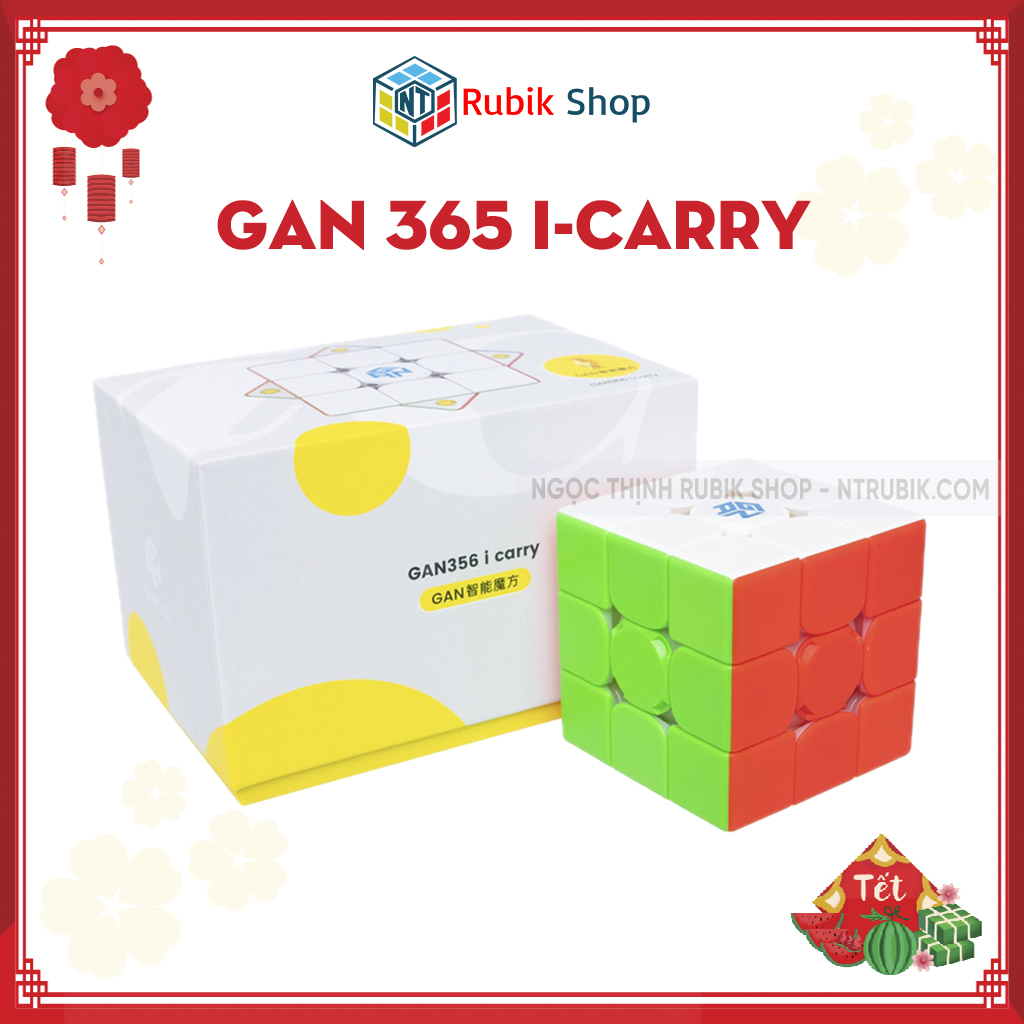 Rubik Thông Minh Rubik Gan i Carry kết nối với điện thoại Stickerless Có