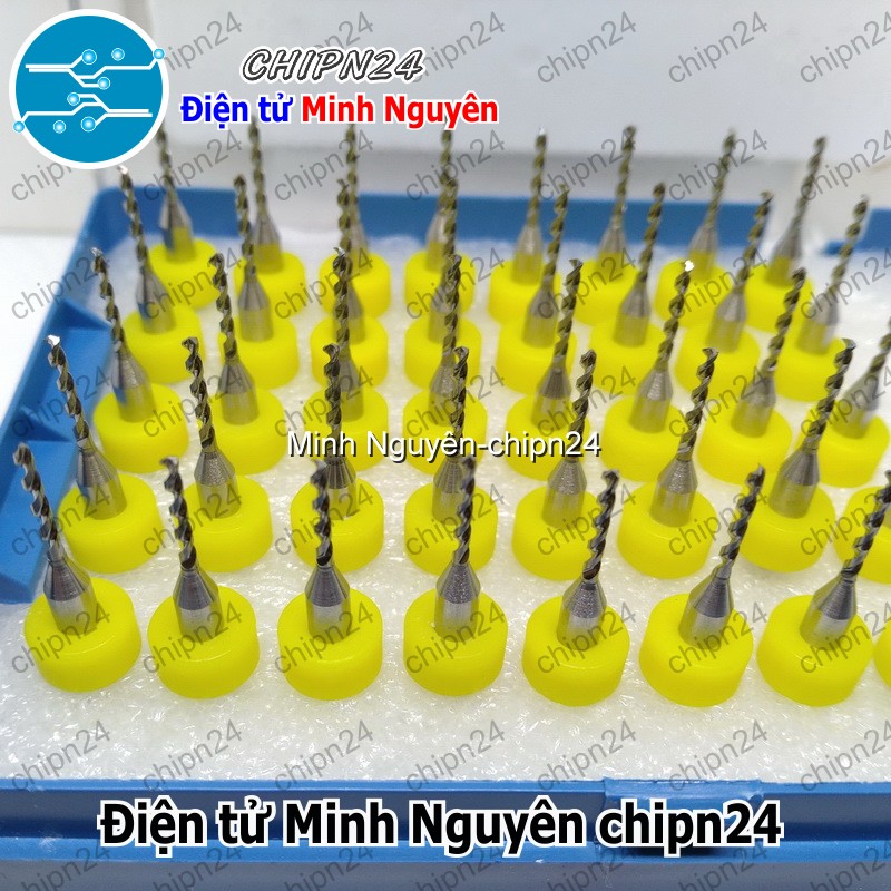 [2 cây] Mũi khoan mạch in CNC 1.2mm (Mạch điện tử, PCB)