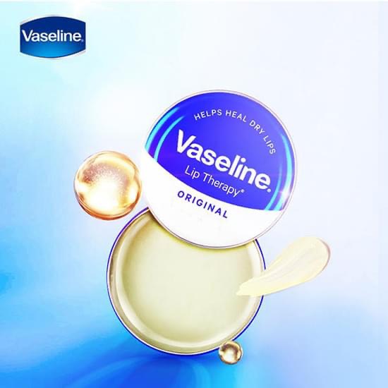 Dưỡng môi Vaseline Lip Therapy bản UK (hộp thiếc 20g)