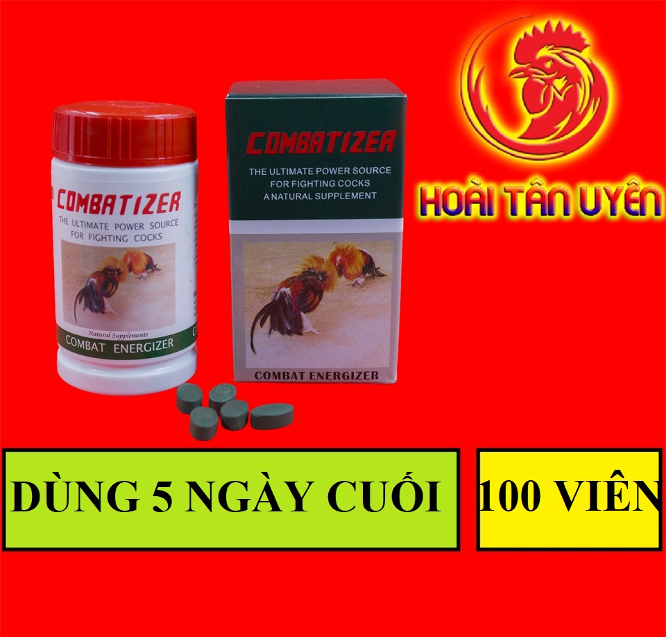 COMBATIZER nuôi gà chế độ đá 1 hộp 100 viên