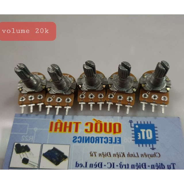 Combo 5 biến trở volume 20k đơn