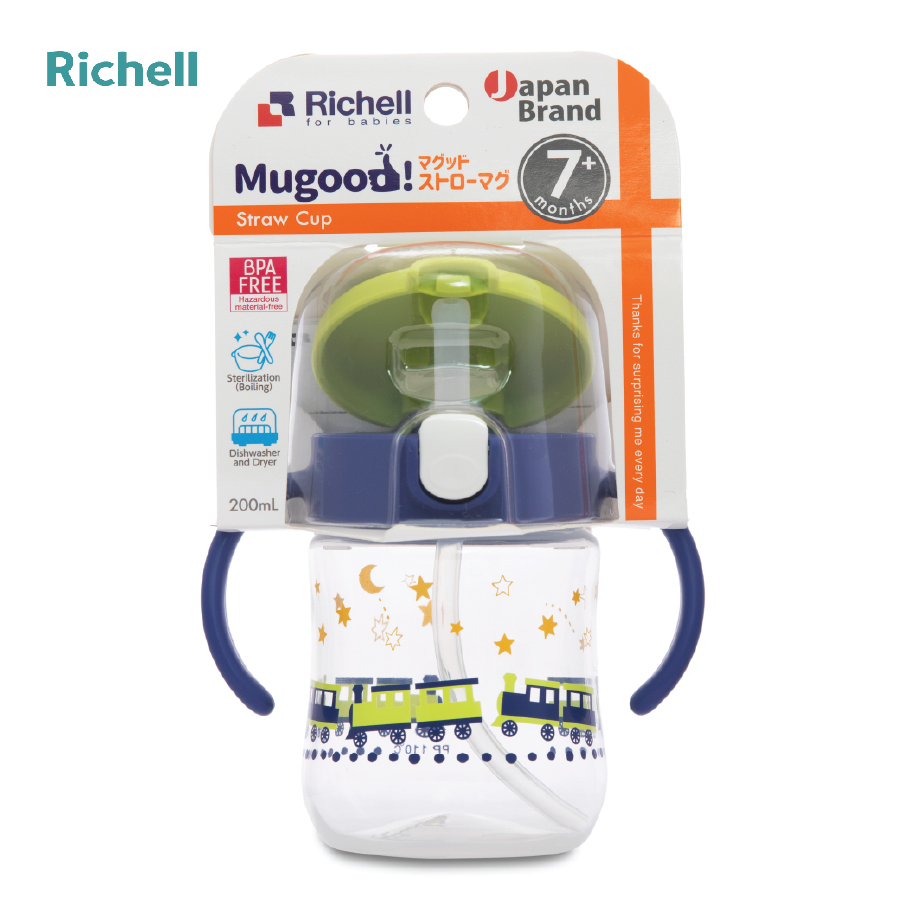 CỐC ỐNG HÚT MUGOOD RICHELL XANH