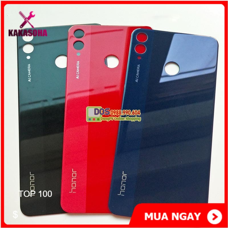 Vỏ lưng Honor 8x bằng kính