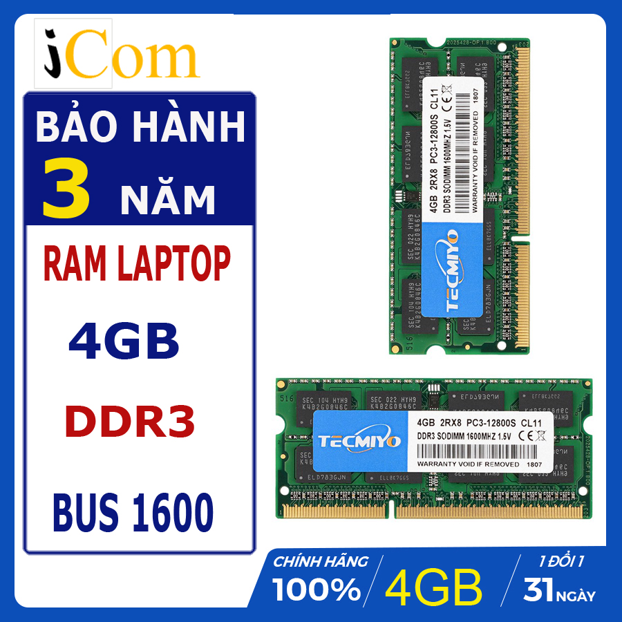 RAM Laptop ddr3 4GB BUS 1600
