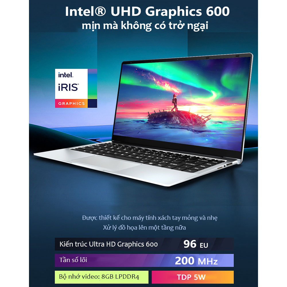 Lenovo Laptop 14 FHD Màn hình Intel Core i5 8GB RAM 128GB SSD Ultra HD Card đồ họa 600 Windows 10 Professional Student Laptop Chơi game với WiFi Bluetooth