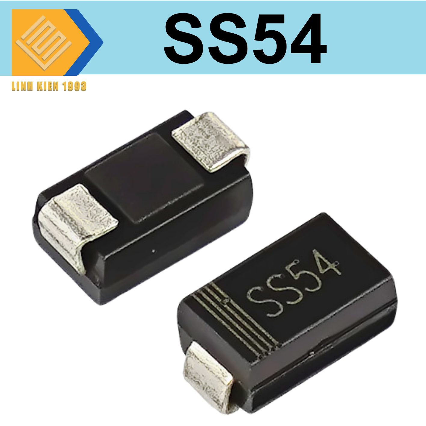 [ 10 CON ] SS54 SMA Diode Shotky 5A 40V