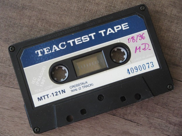 cassette calibration tape