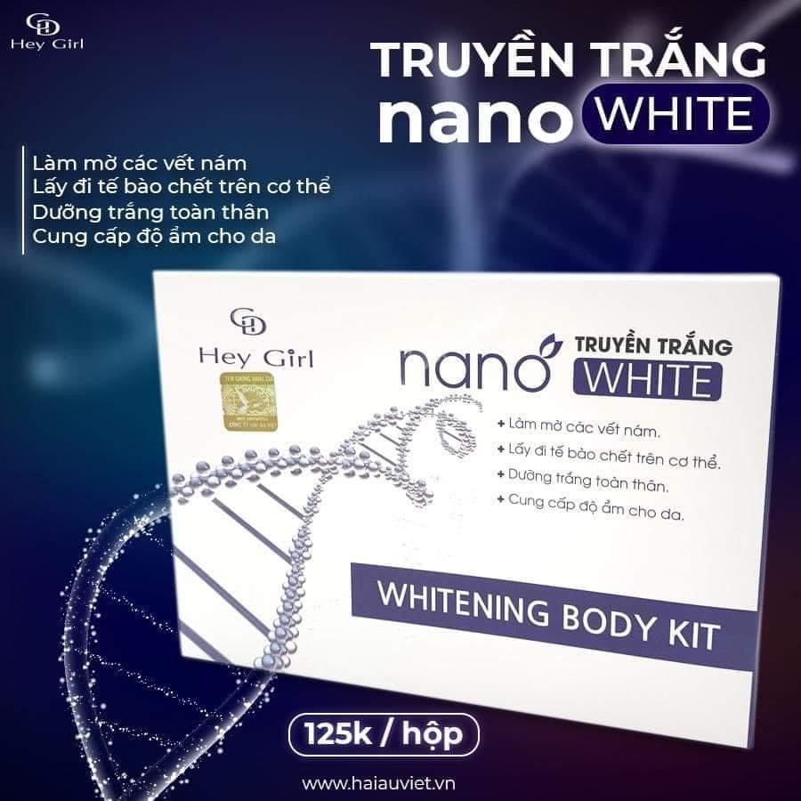 Tắm trắng nano nano white