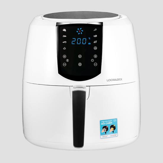 Nồi chiên không dầu điện tử lock&lock ejf357wht 5.2l
