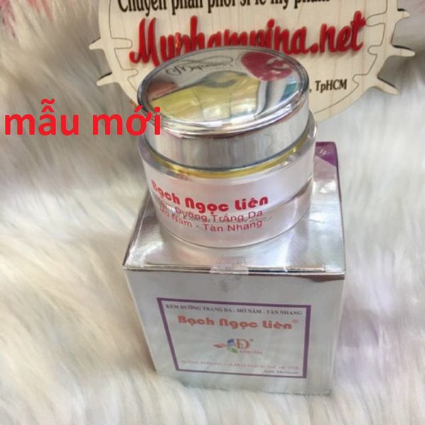 [HCM]Kem dưỡng trắng da mặt Bạch Ngọc Liên 20gr