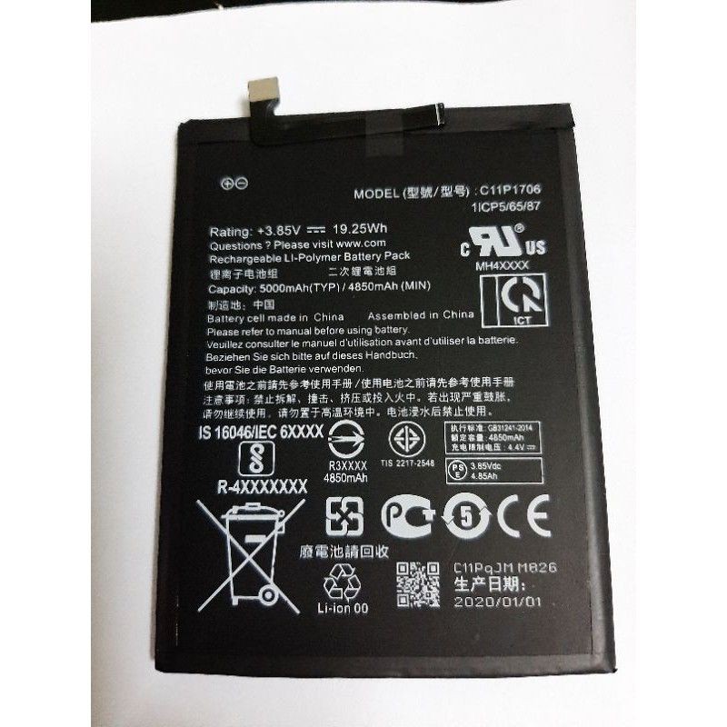 Pin asus zenfone max pro zb602kl xịn bảo hành 6 tháng