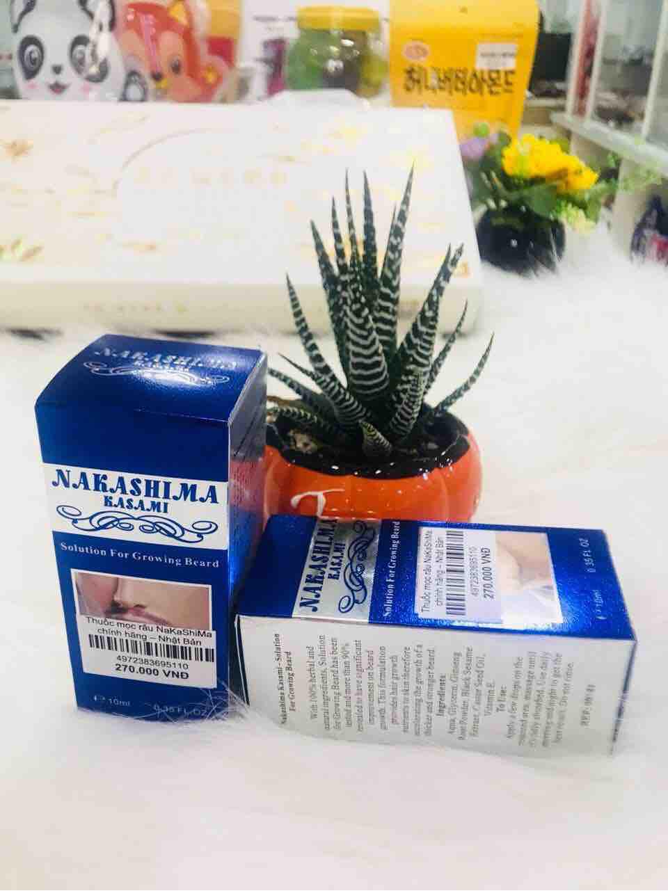 Mọc râu Nakashima 10ml
