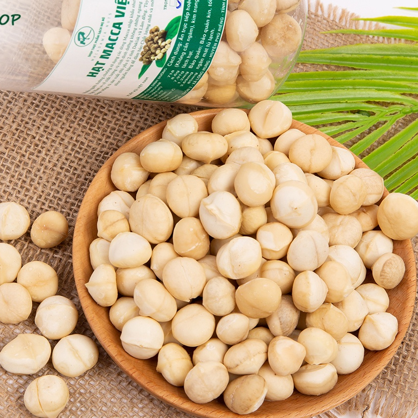250GRAM NHÂN MACCA DAKLAK SẤY CHÍN