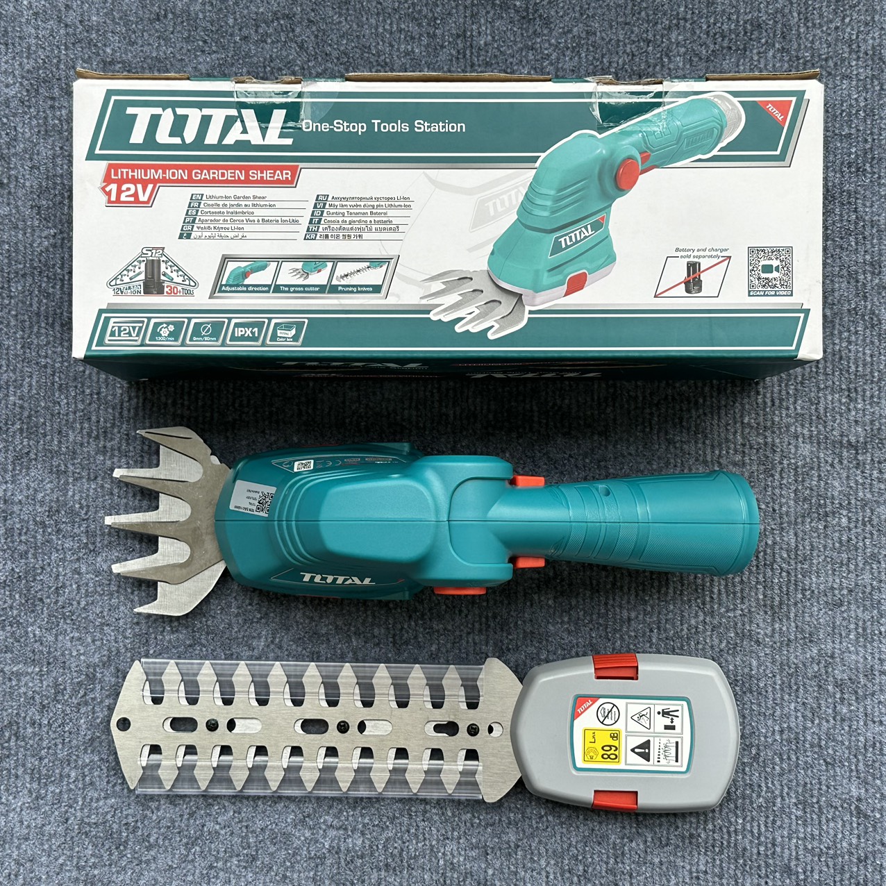Máy cắt tỉa cỏ dùng pin 12V Total TSTLI1201