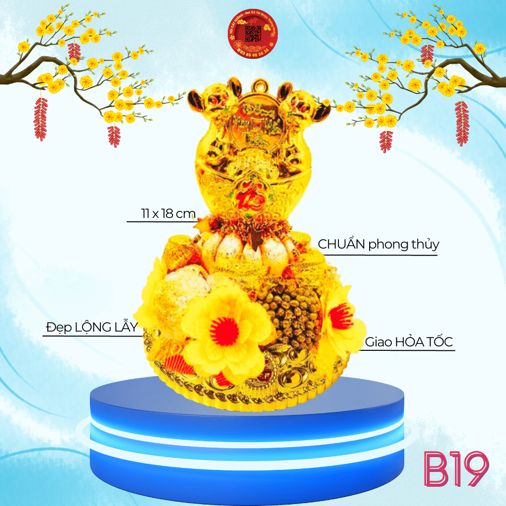 Bông Tỏi Ông Địa Ngũ Hành Chuột Canh Tý - TỎI CÁT TƯỜNG