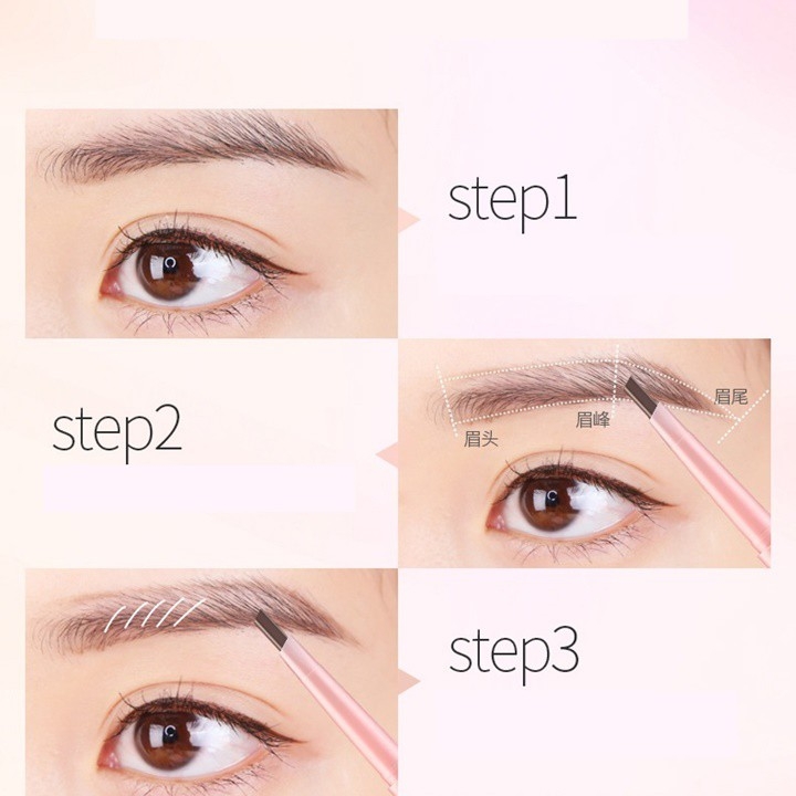 [HCM]Chì kẻ mày 2 đầu lameila đẹp