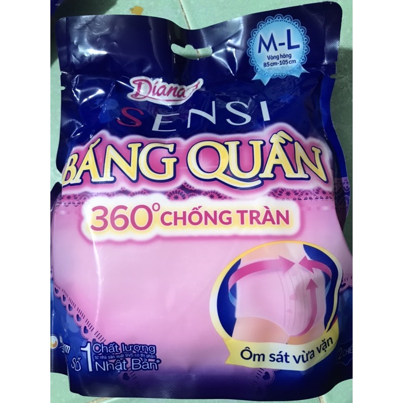 Bvs Diana Ban Đêm Dạng Quần (M - L (85-105))
