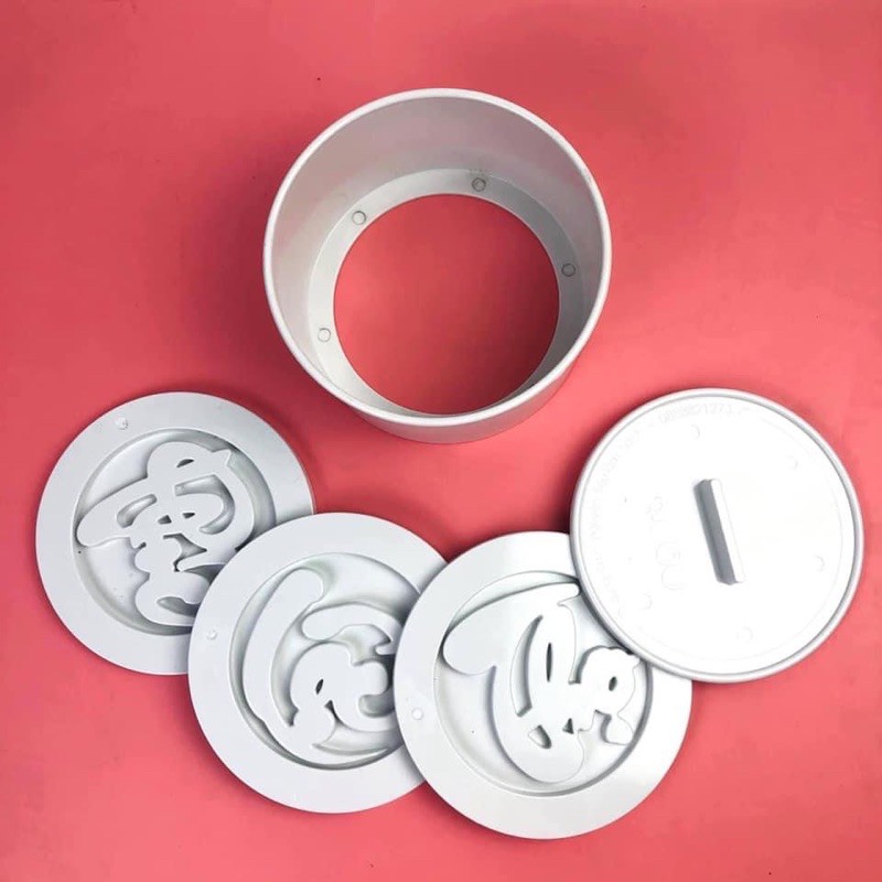 Combo bộ 3 khuôn xôi chữ Phúc - Lộc - Thọ