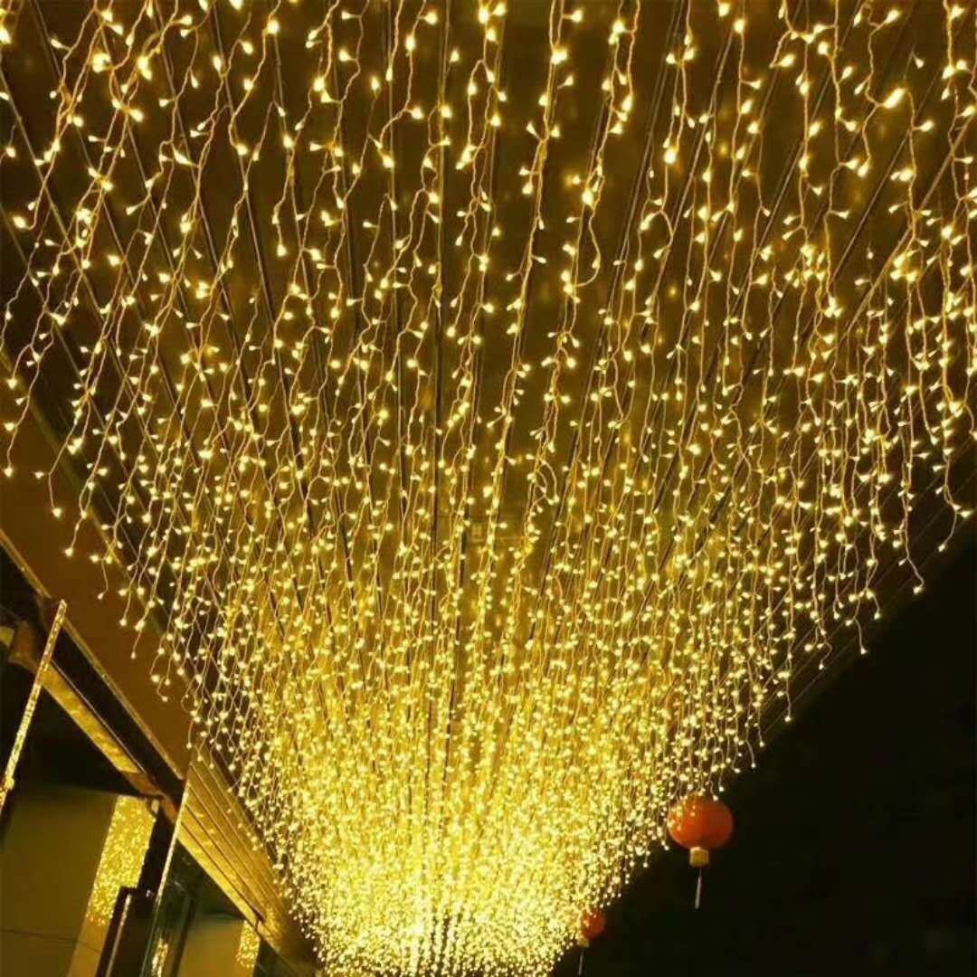 Đèn nháy led rèm dài 12 mét x 0,6 mét