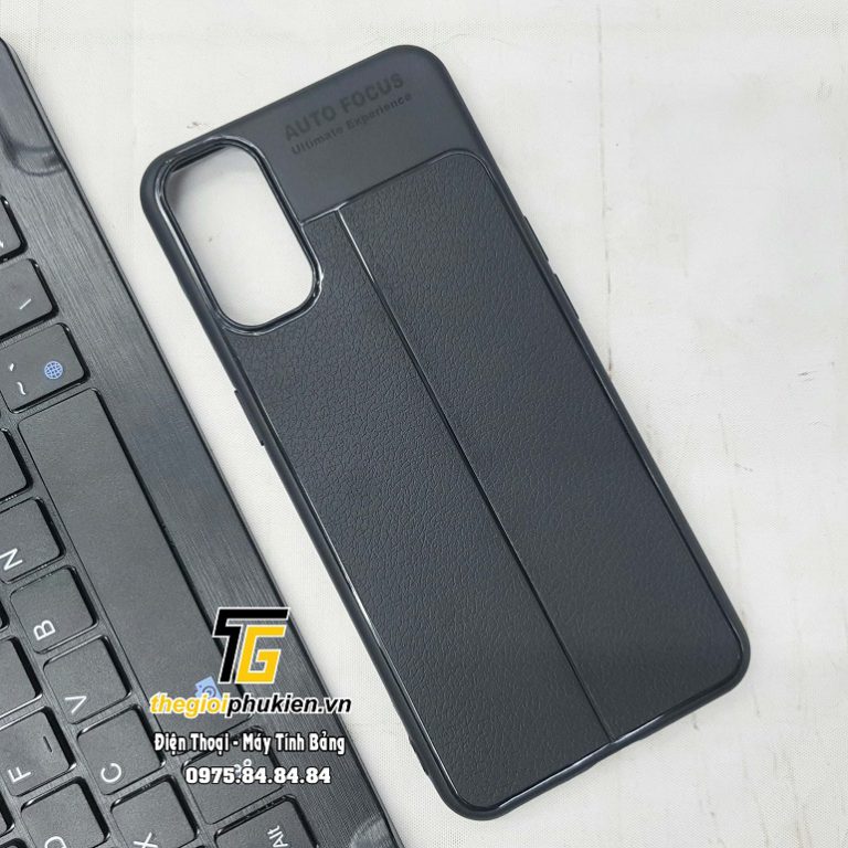 Ốp lưng OPPO Reno 5 silicon giả da Auto Focus