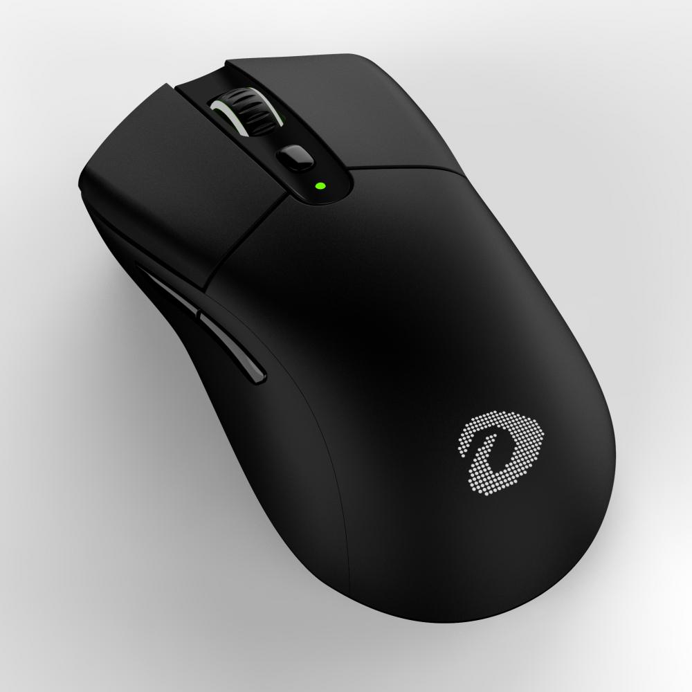 Chuột không dây Gaming DAREU A918 - BLACK (PixArt PAW3335)