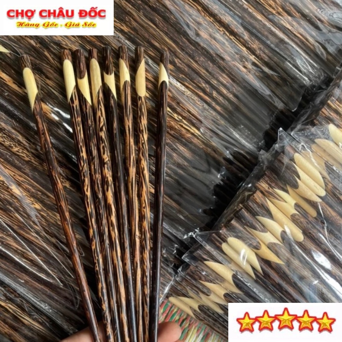 10 Đôi Đũa Thốt Nốt Đặc Sản An Giang