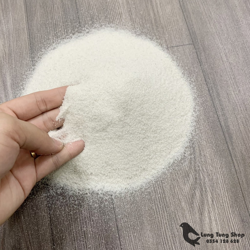 Cát biển trắng dùng trang trí