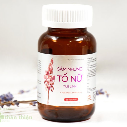 [ Cam kết chính hãng ] Sâm Nhung Tố Nữ Tuệ Linh - Làm Đẹp Da, Giảm Thâm Nám, Chống Lão Hóa Da, Bổ Sung Nội Tiết Tố Nữ (Lọ 30 viên)
