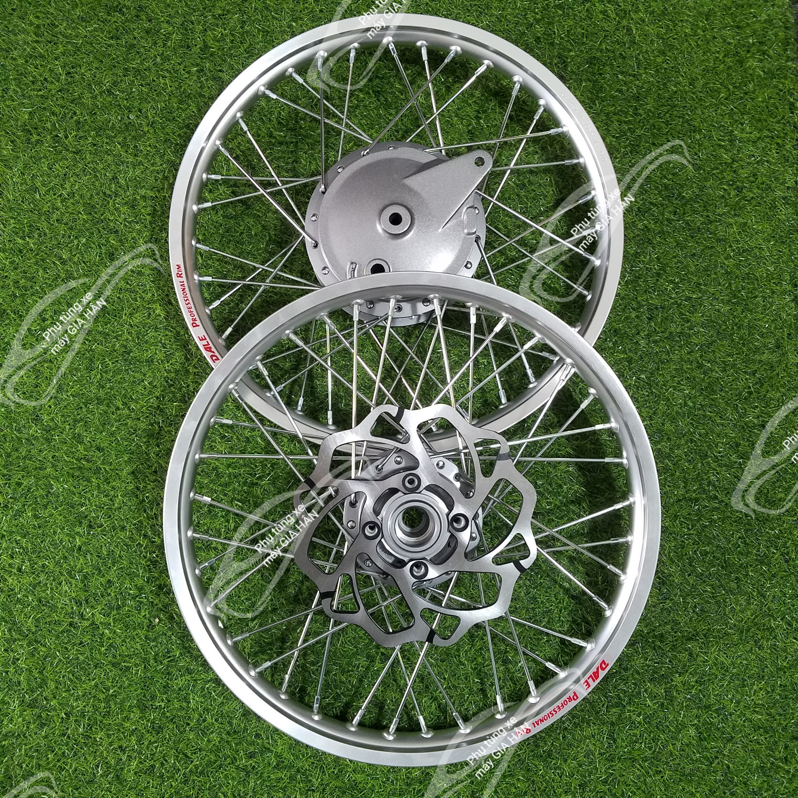 Spokes wheel for Sirius Jupiter and Exciter small 2006 to 2010. 1 wins front disc đùm Yamaha Zin carrier * 0019
