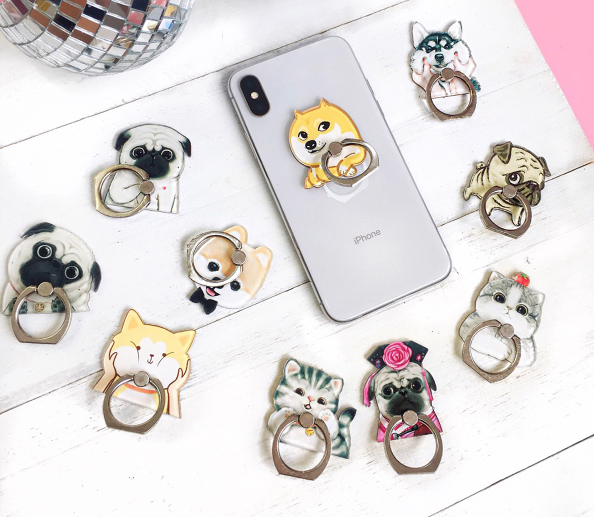 Iring Kute Siêu dễ thương Dùng cho mọi điện thoại
