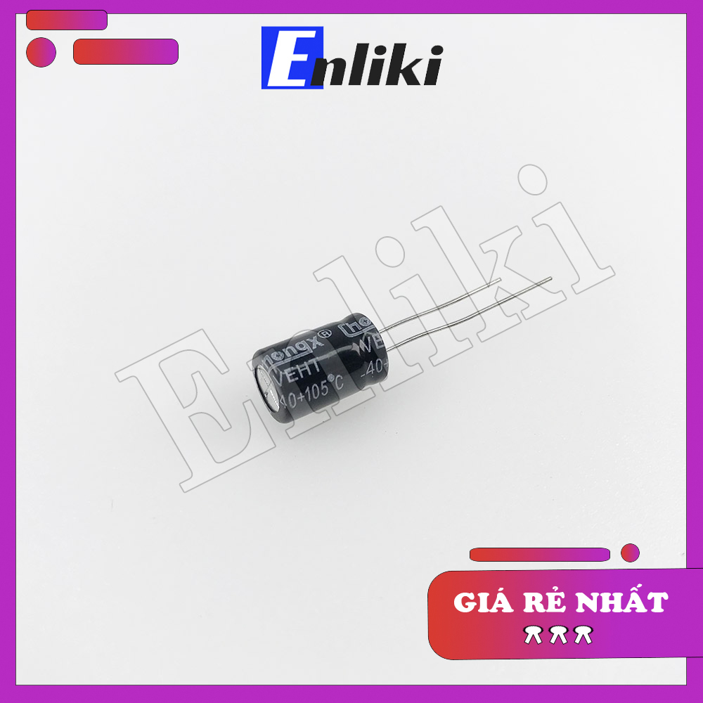 2 Chiếc Tụ 100uF 50V kích thước 8x12mm