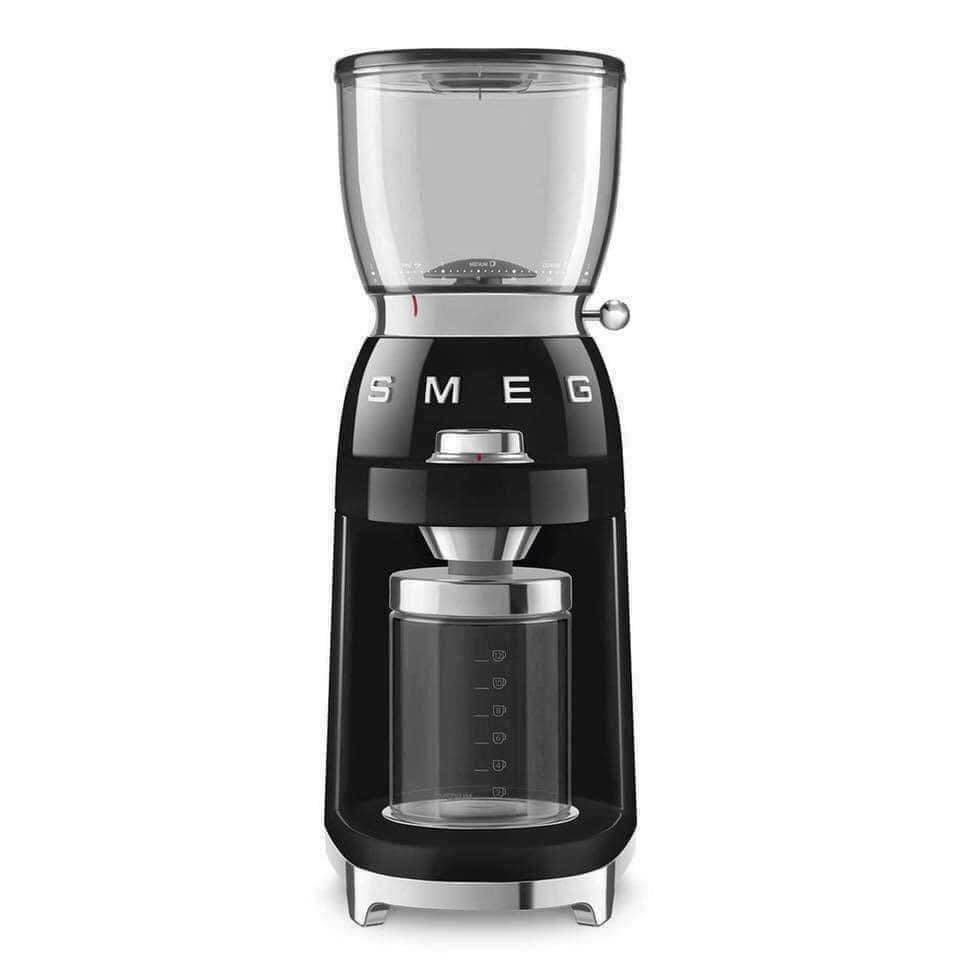 [Trả góp 0%][Hàng nội địa Đức] MÁY XAY HẠT CAFE CAO CẤP SMEG (đen đỏ)