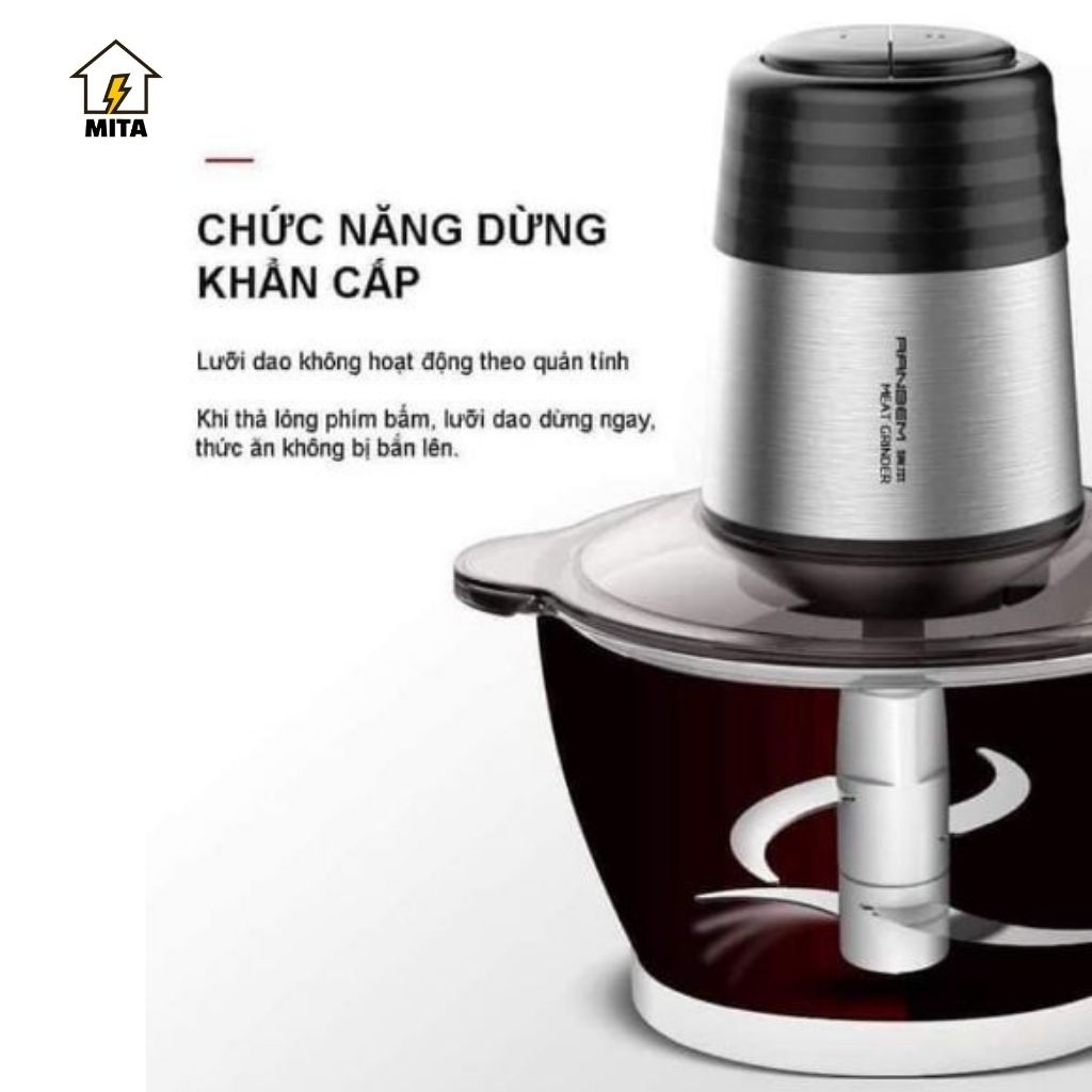 Máy xay thịt nội địa Ranbem 224A