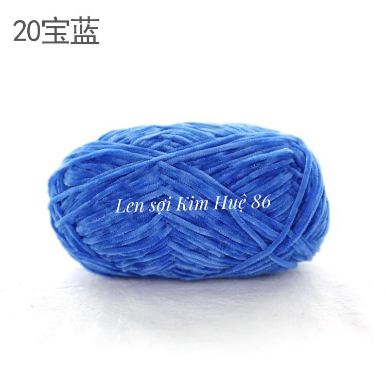 Len nhung 2mm cuộn 40g ( từ màu 01 đến màu 20)