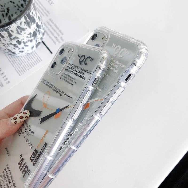 Ốp Lưng Silicon Chống Sốc Off White
