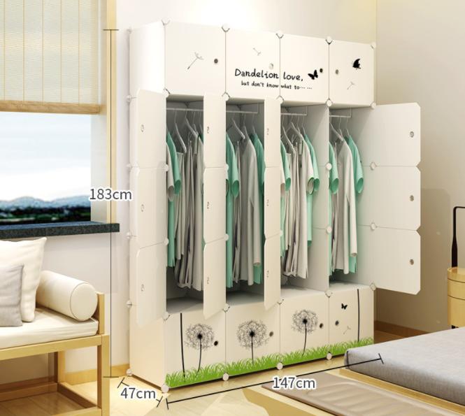 TỦ GHÉP 20 NGĂN LỚN