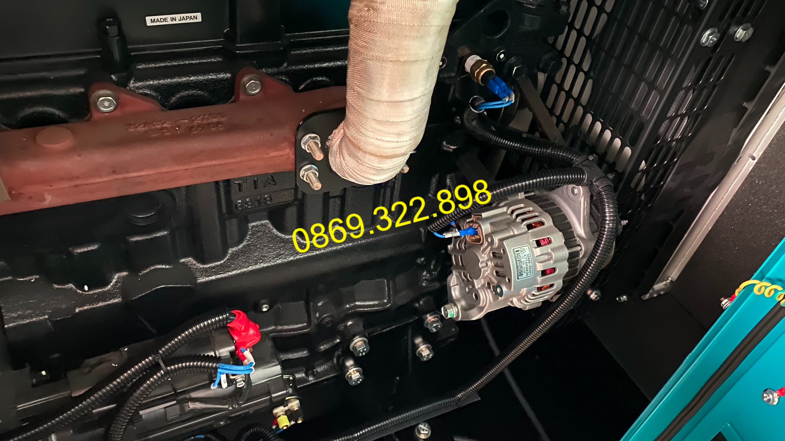 Máy Phát Điện Mitsubishi 30KVA MPE-33MS 3 Pha