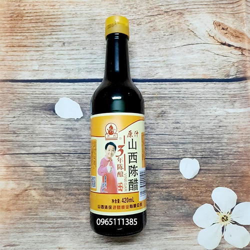 Giấm đen trung quốc - giấm trần 420ml