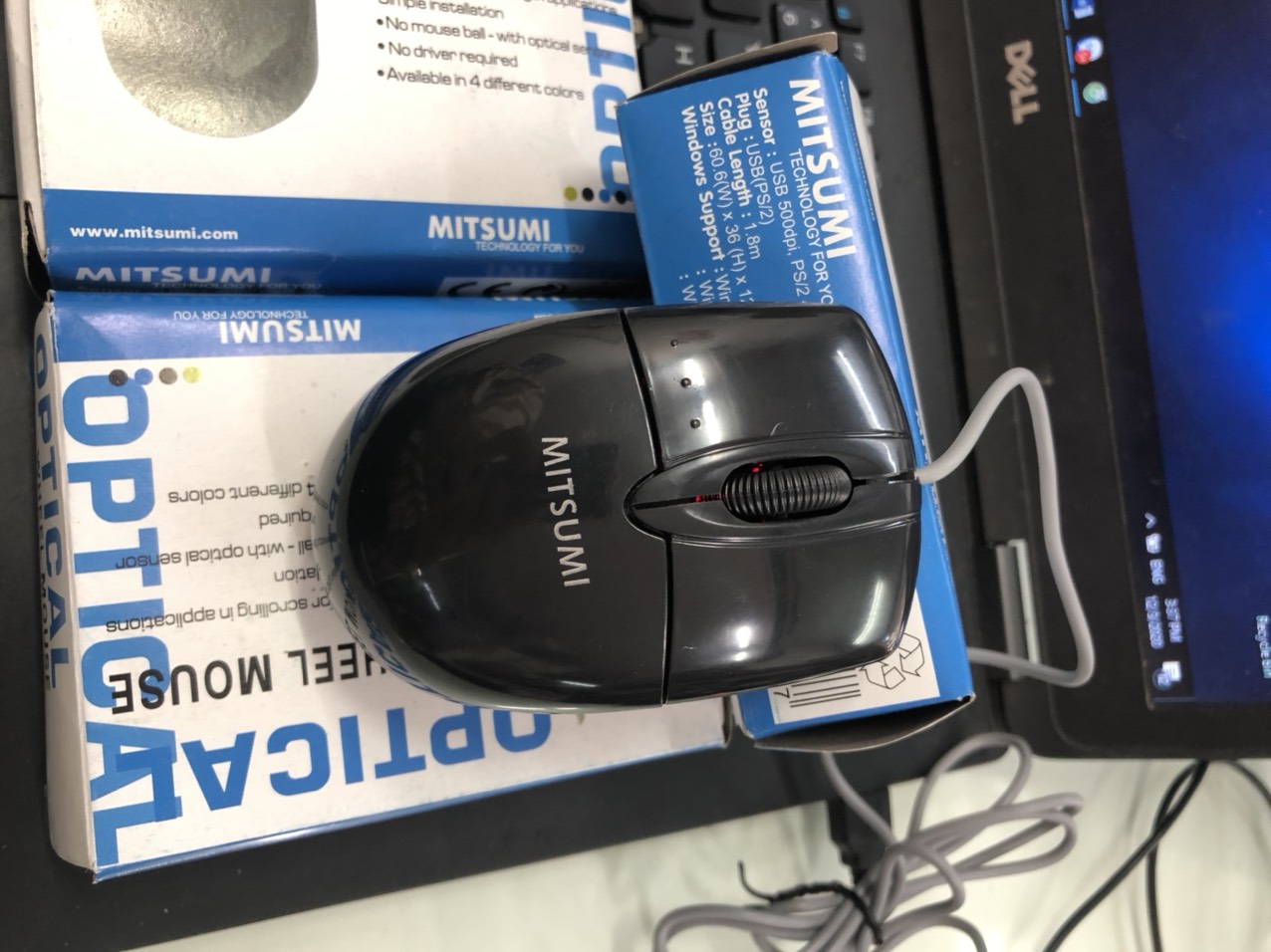 Chuột MITSUMI 6603 -Cổng Kết Nối USB- Full box