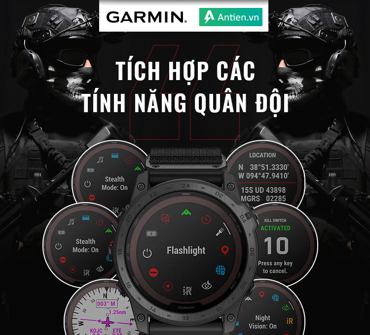 Đồng hồ thông minh Garmin Tactix 7 - Pro Edition