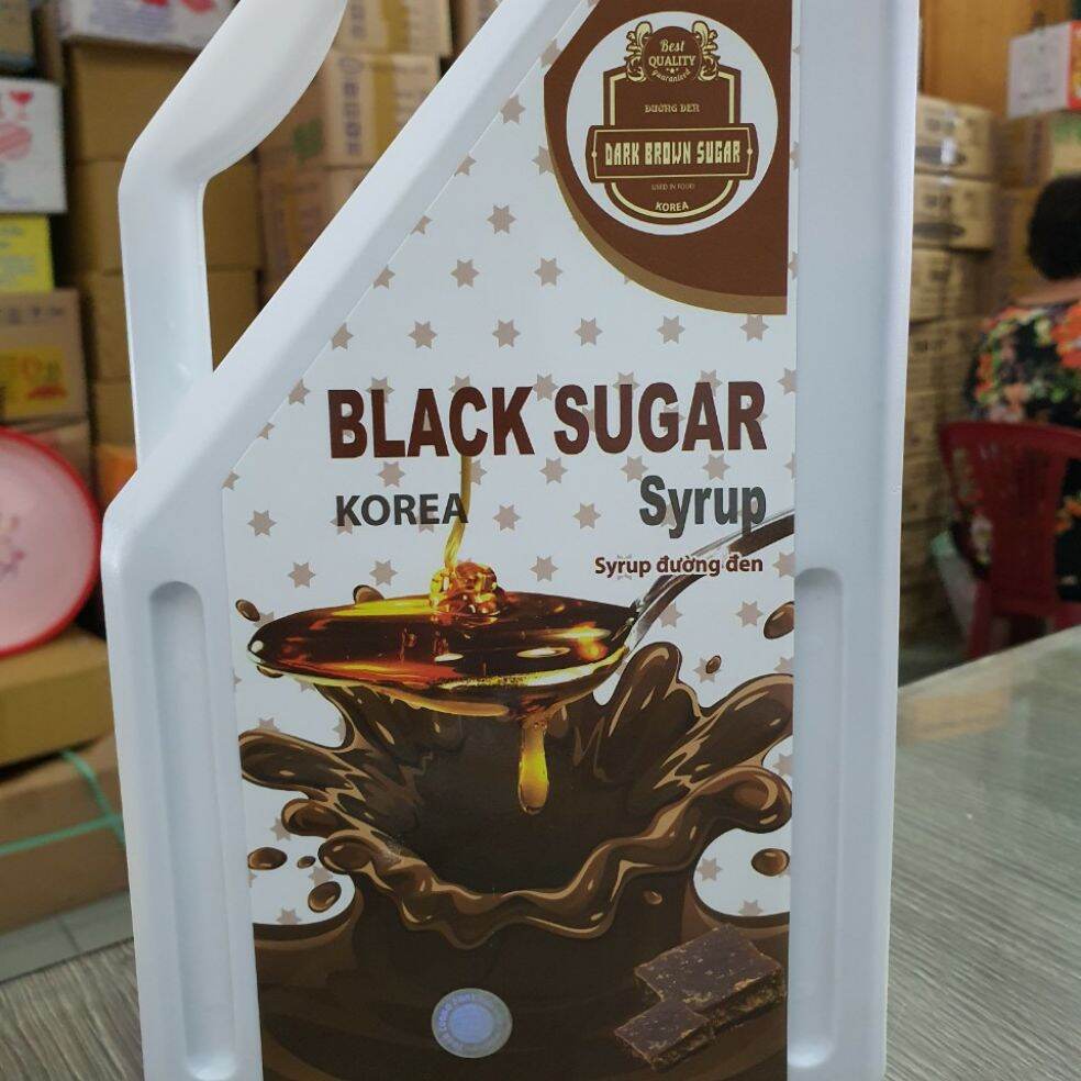 Syrup Đường Đen Nước Hàn Quốc Bình 2Kg