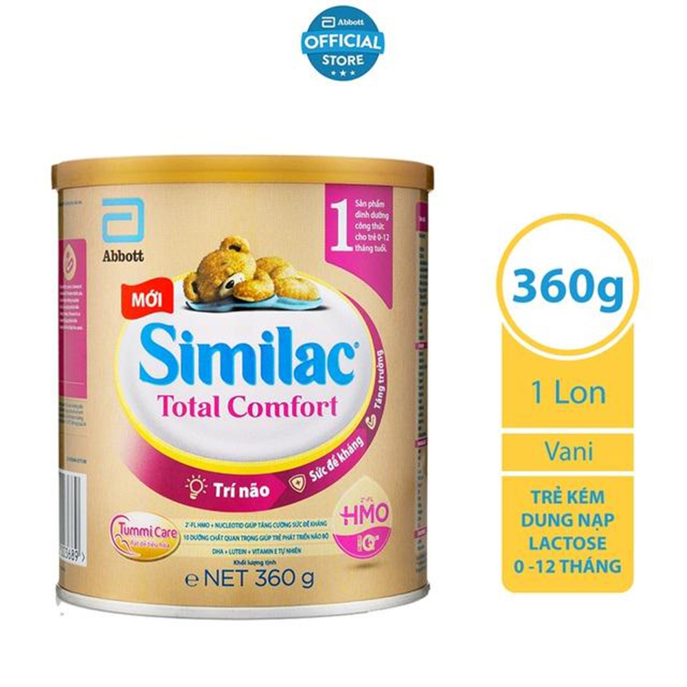 [Date 7.2024] Sữa bột Similac Total Comfort 1 Lon 360g(Cho bé 0 - 12 tháng)