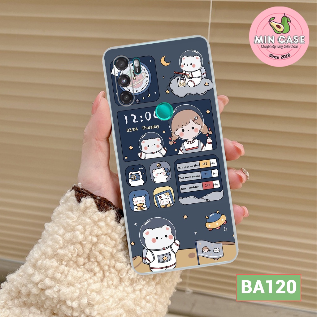 Ốp lưng vsmart active 3 hình phi hành gia, vũ trụ dễ thương rẻ bền đẹp